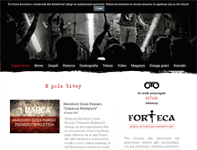 Tablet Screenshot of forteca.net.pl